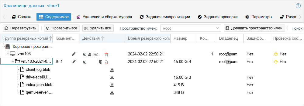 Proxmox Backup Server. Резервная копия ВМ