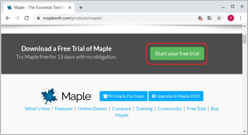 Файл:Maple download trial.png