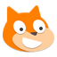 Логотип Scratch